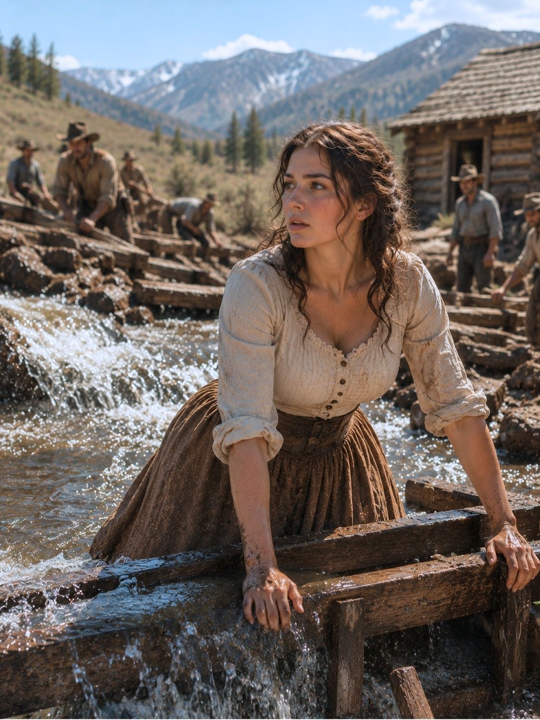 She Was Sold for Five Dollars—Until Her Flooded Cabin Became the Hope That Saved the Town