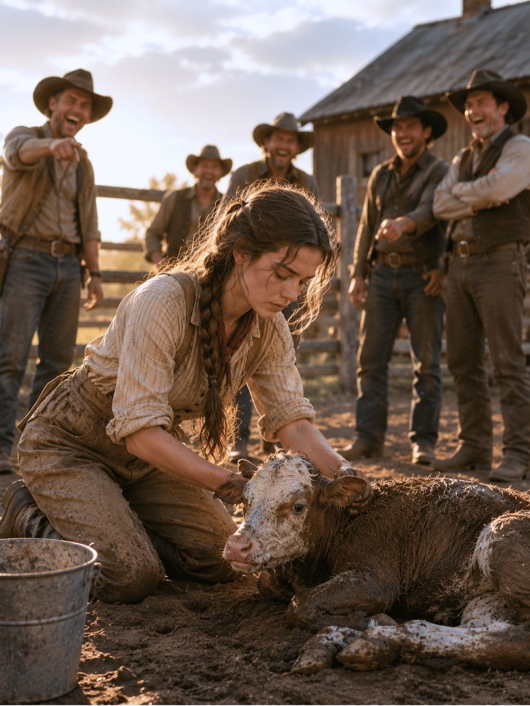 Everyone mocked her for saving a dying calf—years later it made her the richest rancher