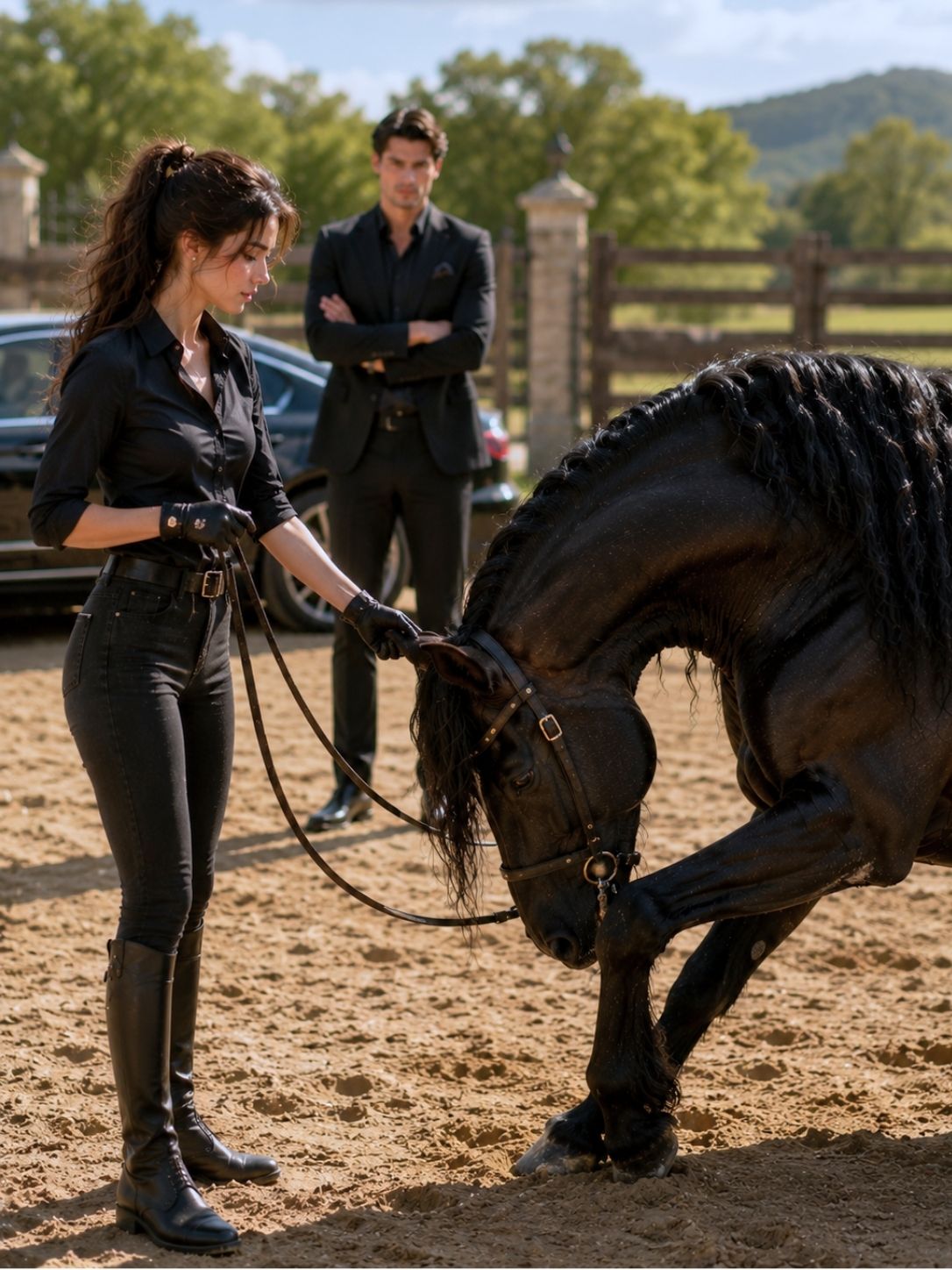 The Mafia Boss Gave A Broke Nanny A Job—Then She Tamed His $1.4 Million Stallion In Front Of Everyone
