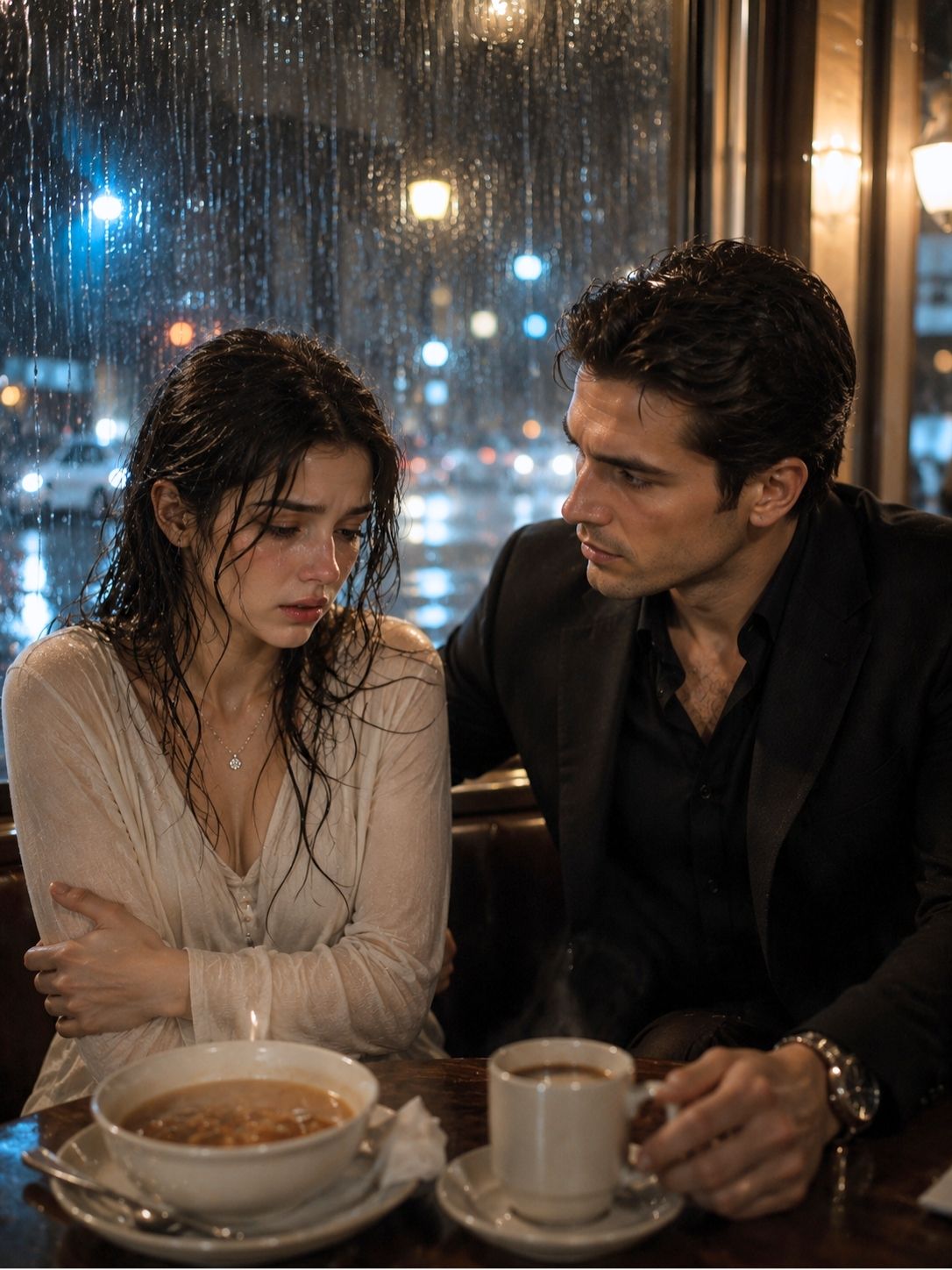 I Ran From My Boyfriend’s Betrayal Into The Rain—Then The Feared Older Man Changed My Life With One Question
