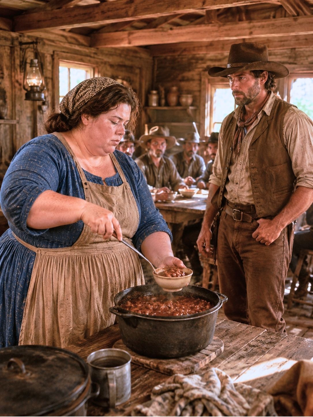 He married a plain bride without ever seeing her—one supper was all it took to transform the ranch