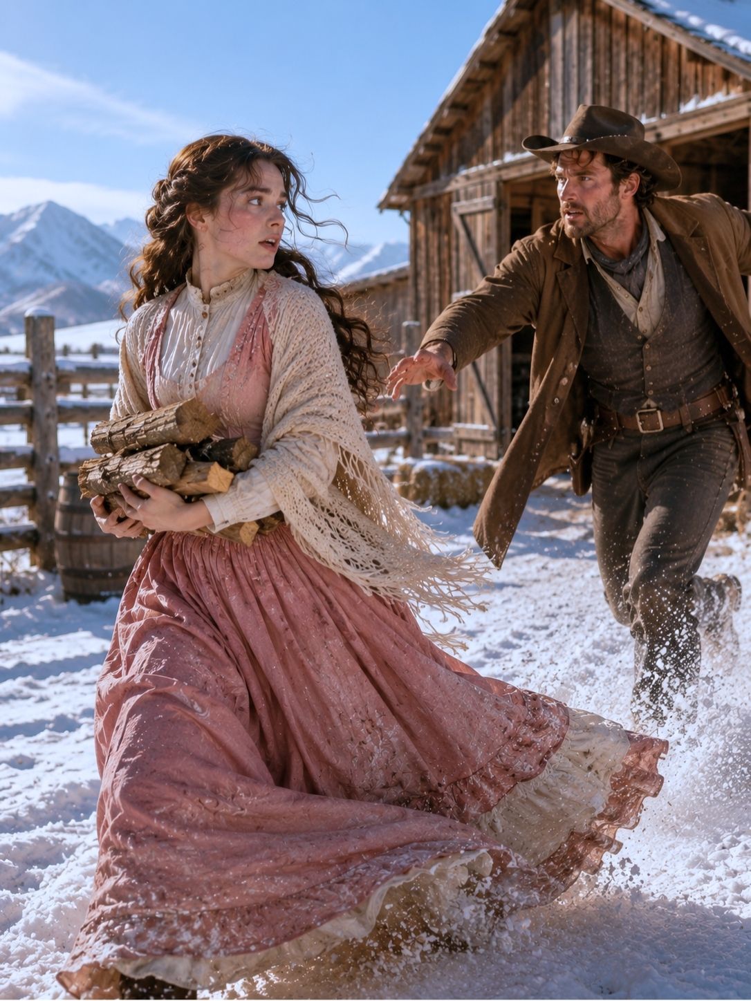 “A wife in name only,” the rancher promised—winter had a different arrangement in mind