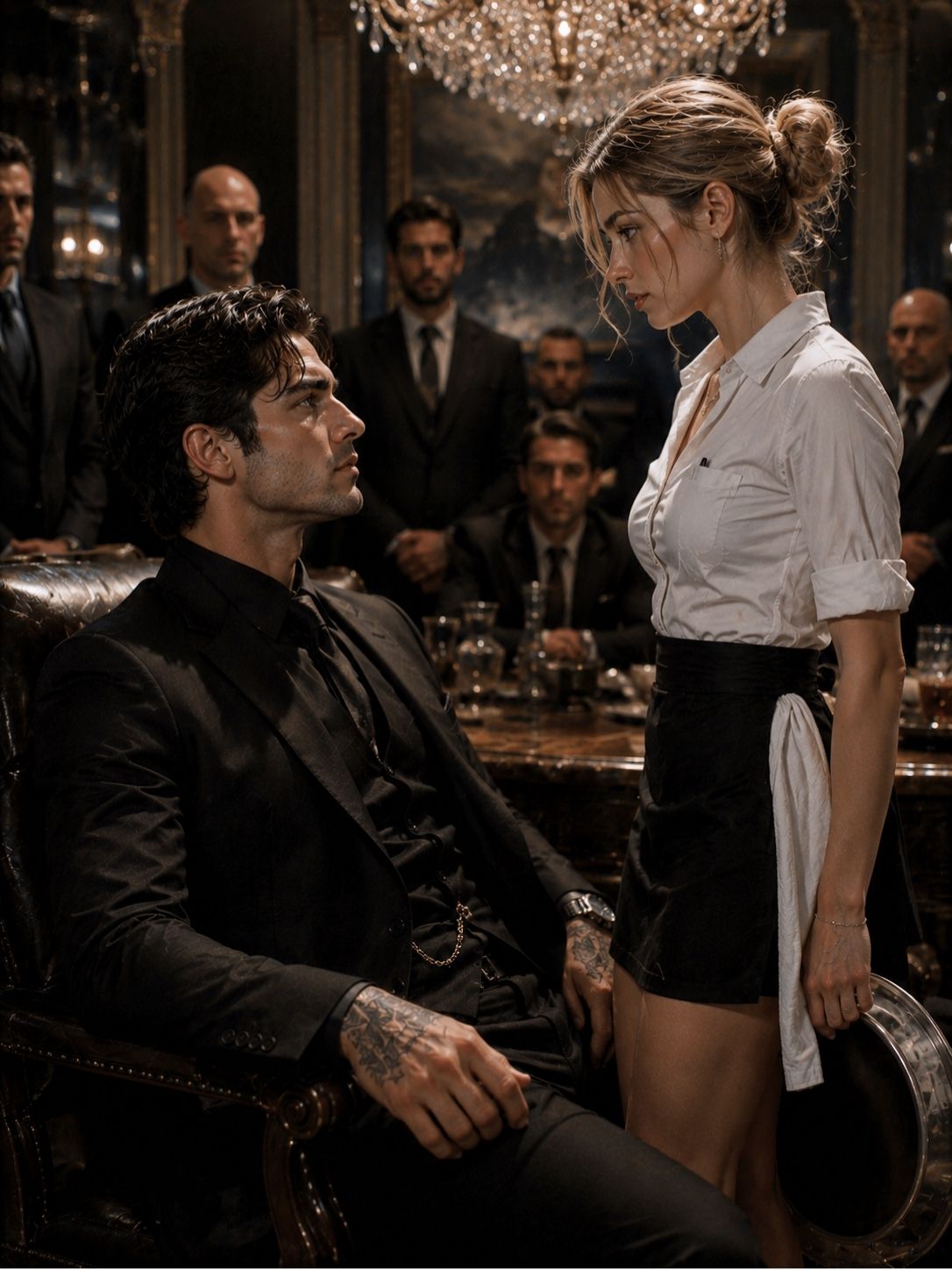 Everyone Feared The Mafia Boss…Until She Walked Up To Him
