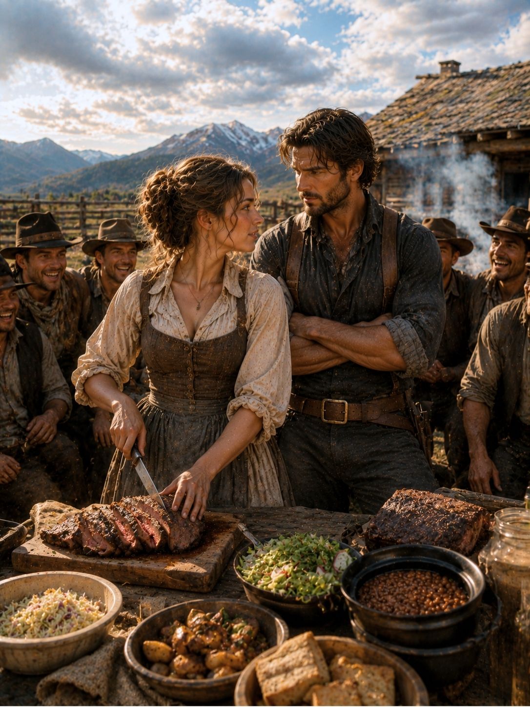 He wanted a wife to feed 22 starving ranch hands — she turned his empty smokehouse into a fortune