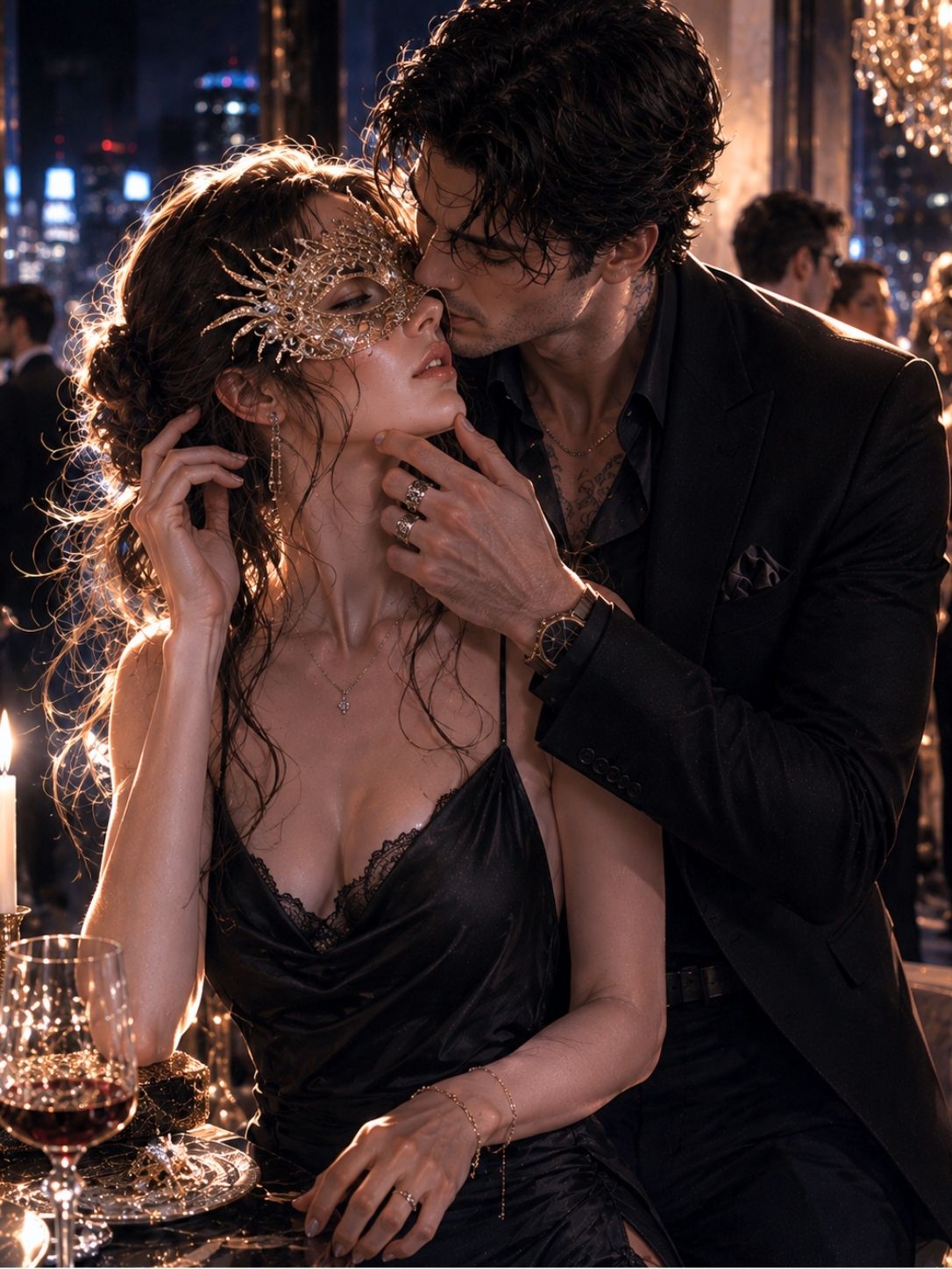 The Moment The Mask Fell, The Stranger Knew Every Secret She Had Ever Whispered