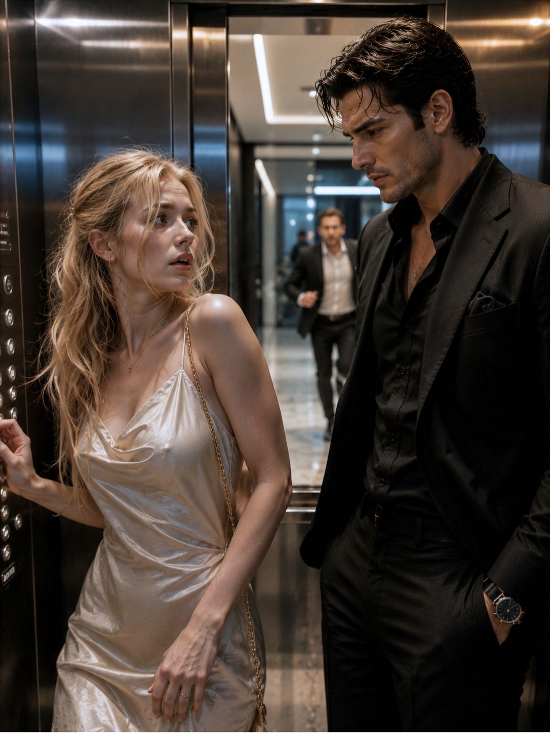 Escaping Her Ex, She Entered The Wrong Elevator—A Mafia Boss Was Waiting Inside.