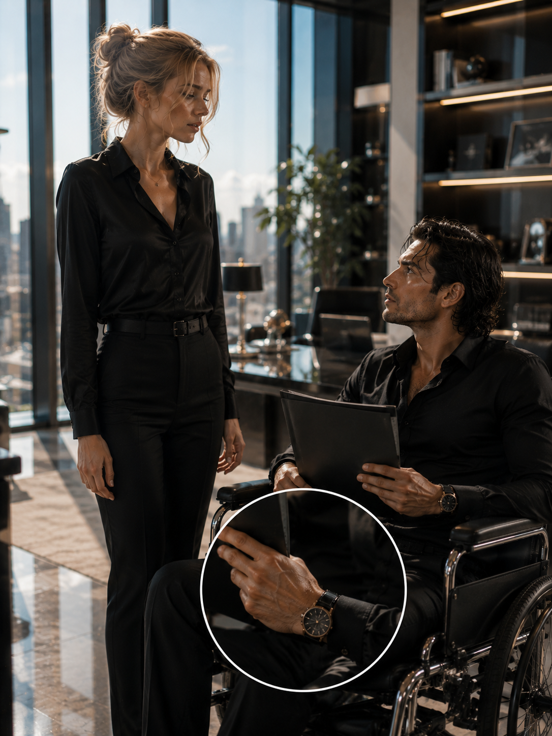 She Agreed to Bathe the Mafia Boss in a Wheelchair — Then He Did Something Unexpected