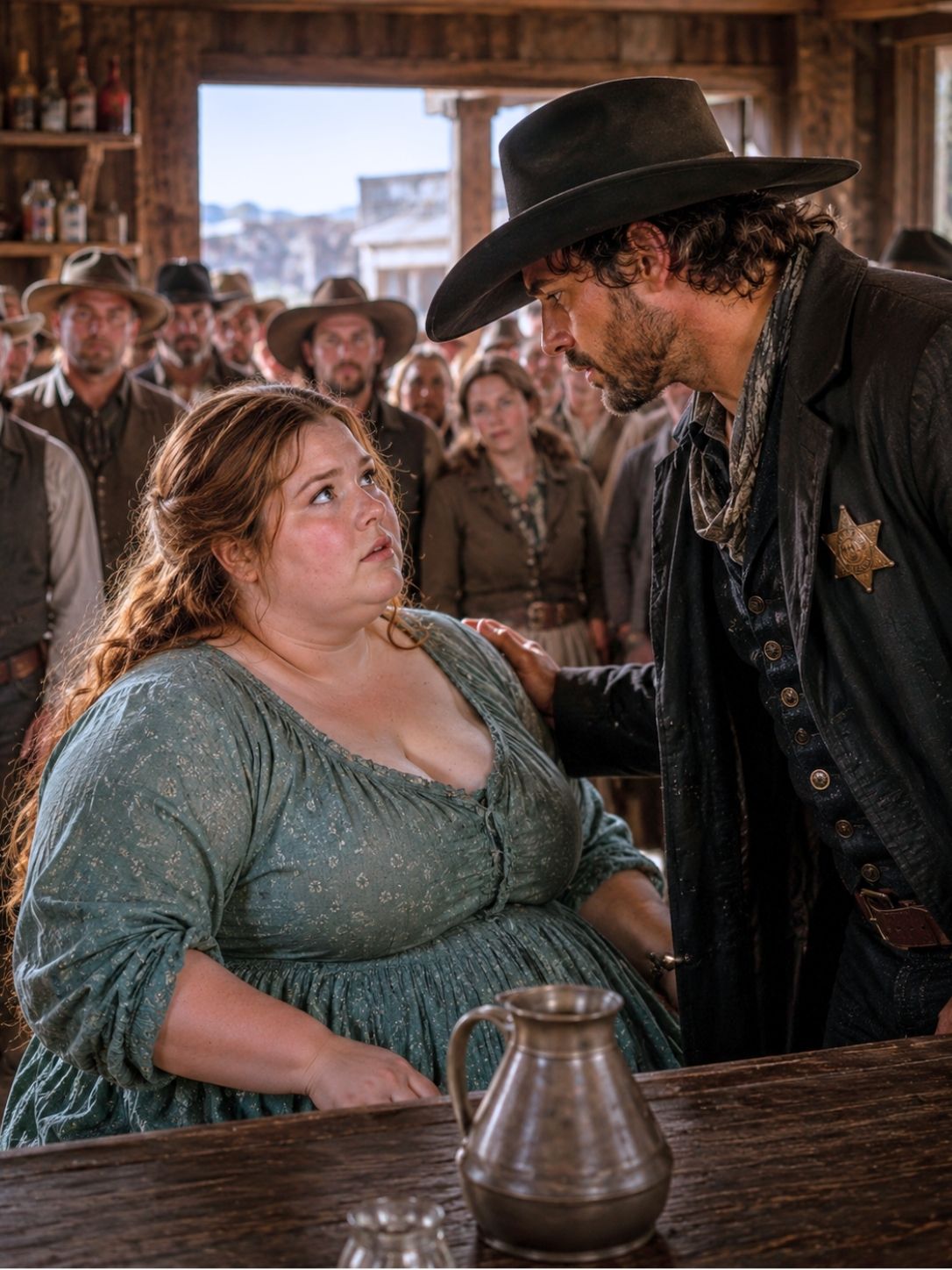 The town rejected her, but the lonely mountain man chose her with his whole heart