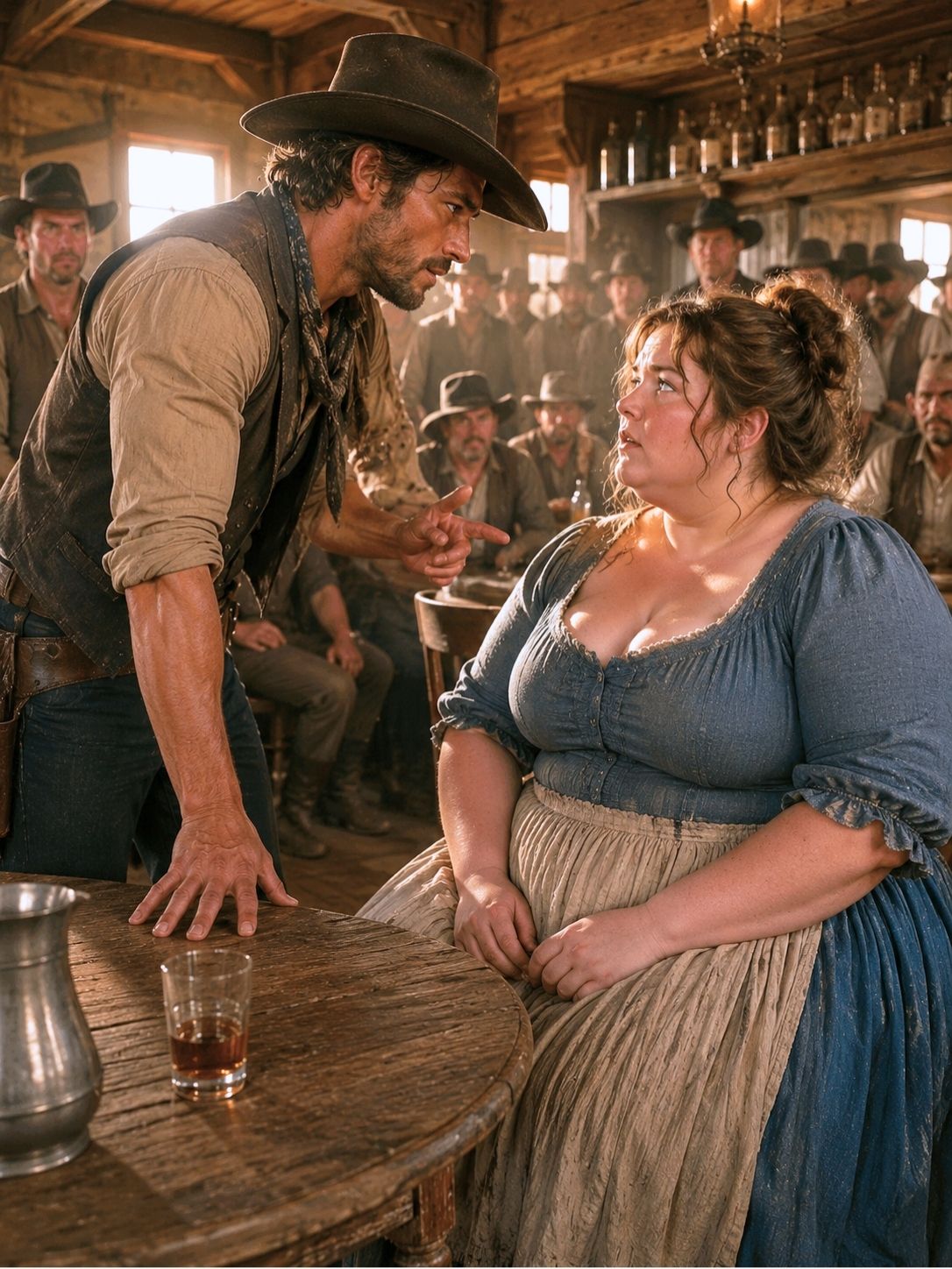 “I need a wife by tomorrow,” the mountain man said—her answer stopped him cold