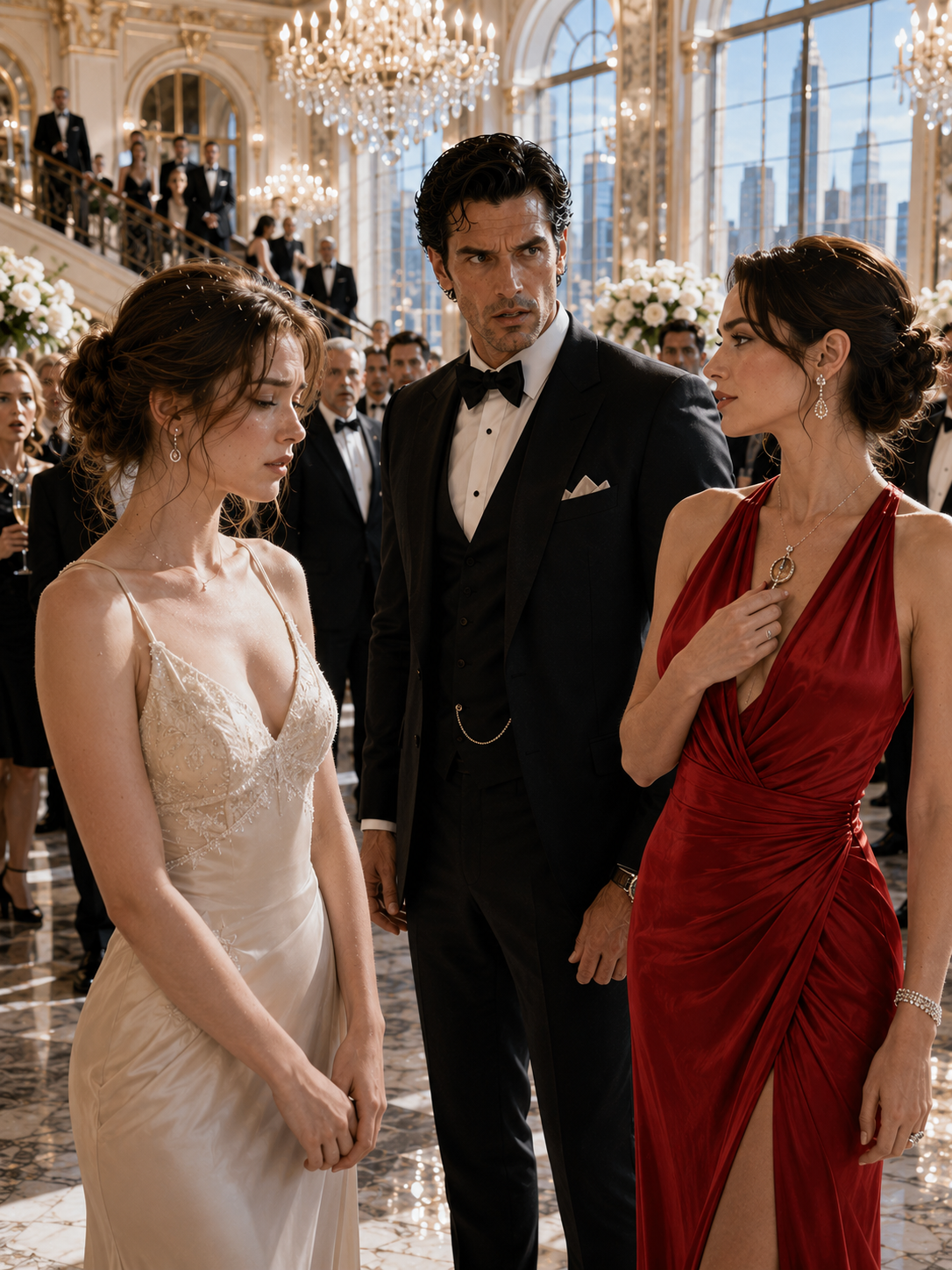 My Mafia King Let His Ex Humiliate Me in Front of New York’s Elite—But Her Red Dress Hid the Secret That Destroyed His Family