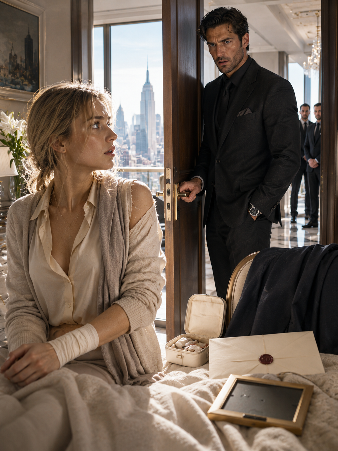 The Mafia Boss Opened the Wrong Door—And Saw the Bruises His Secretary Was Never Meant to Survive