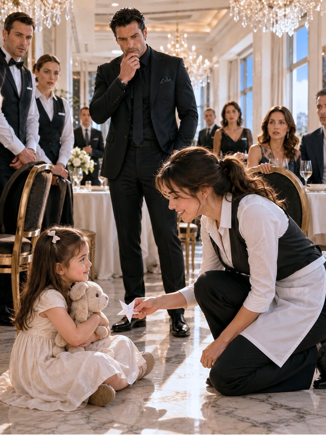 No One Could Handle the Mafia Boss’s Daughter—Until a Waitress Walked Into the Chaos and Did the Impossible