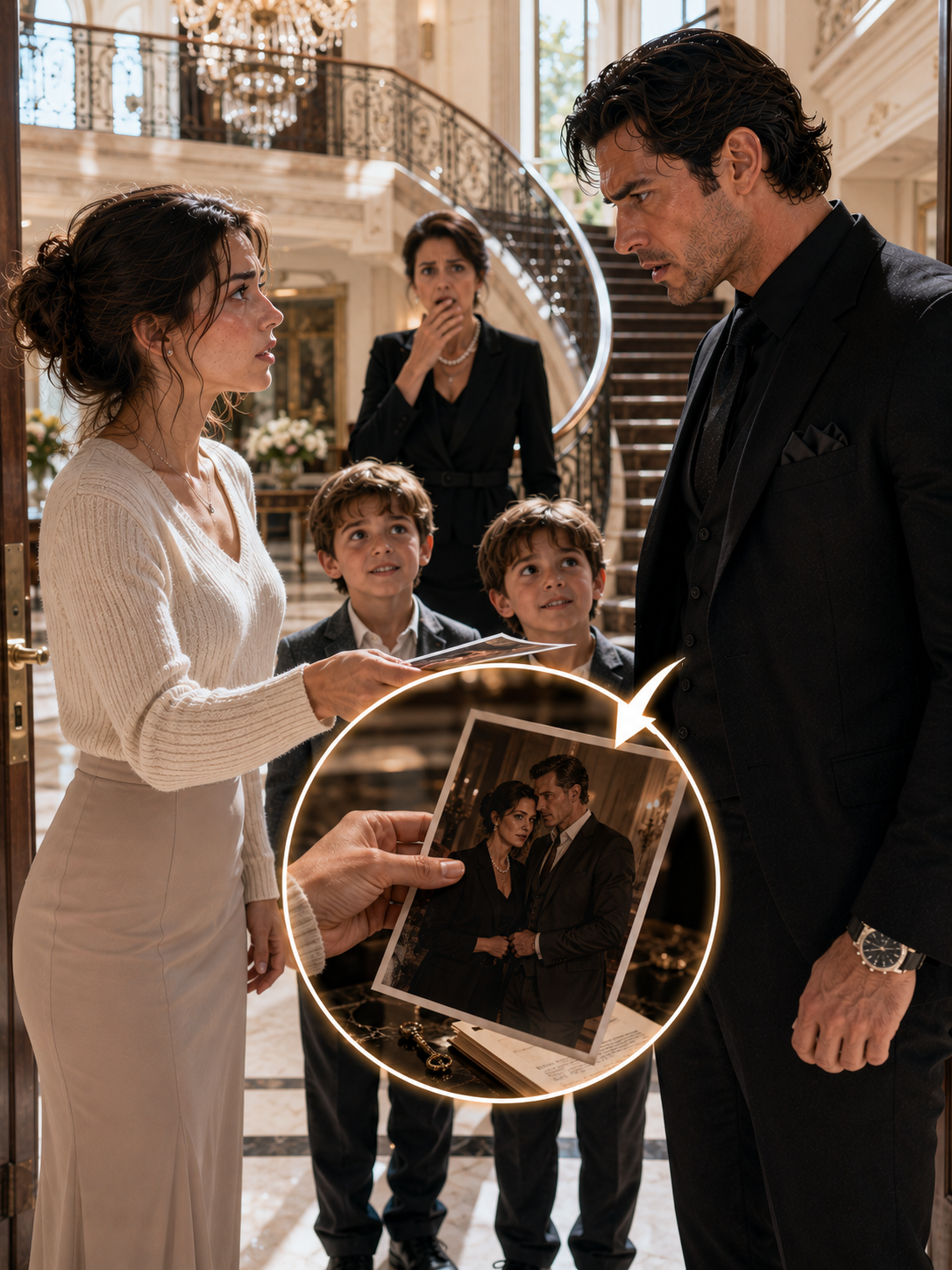 He Ordered His Men to Find the Woman Who Spoke Italian to His Lost Twins—Then She Exposed the Traitor Living in His House