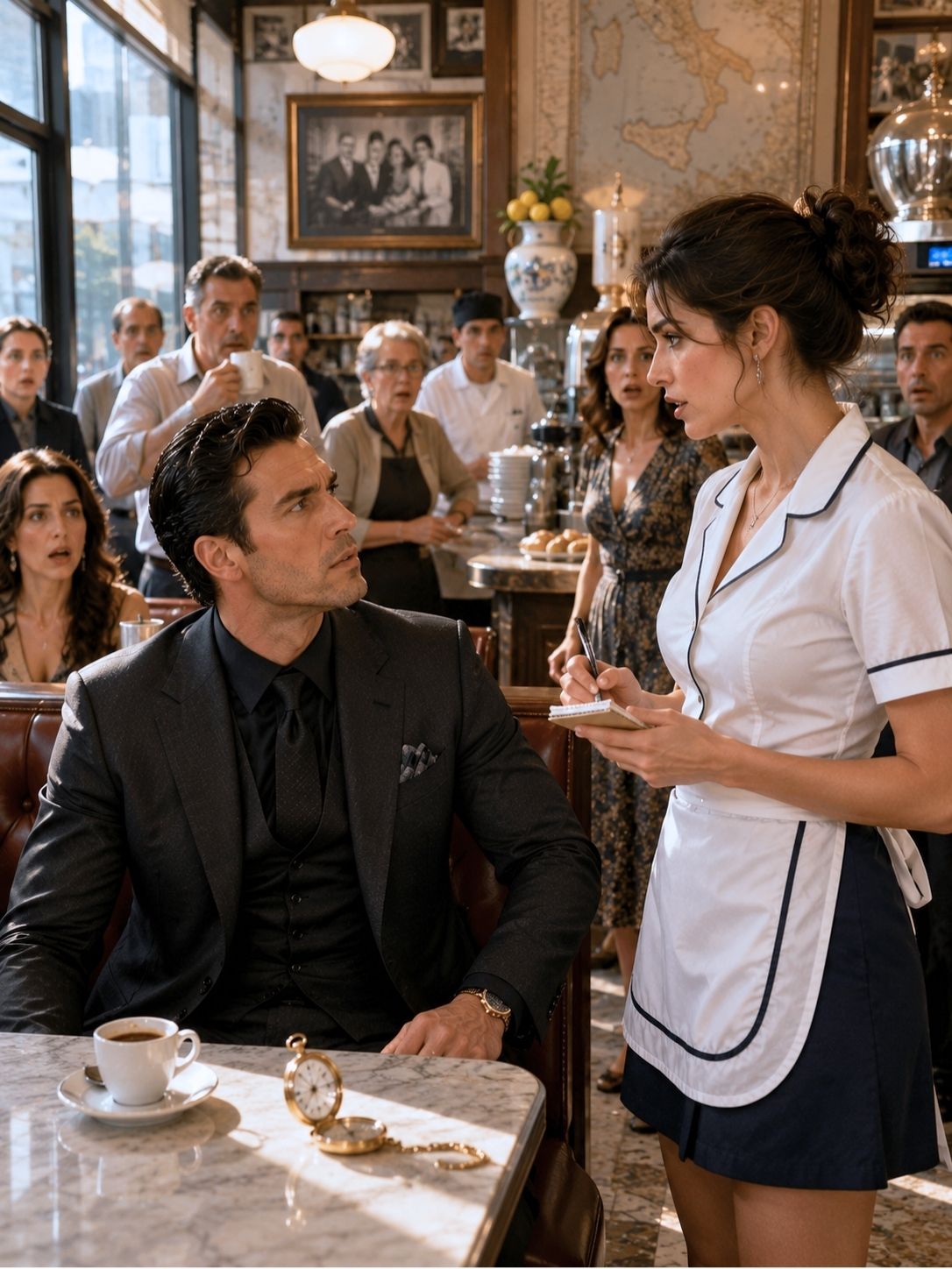 The Whole Diner Froze When Brooklyn’s Most Feared Mafia Boss Walked In—Then a Waitress Answered His Insult in Sicilian