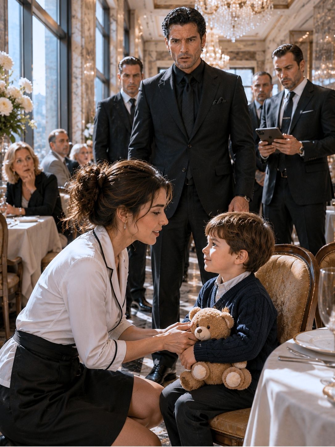 She Whispered a Forgotten Sicilian Lullaby to a Screaming Child—The Mafia Boss Turned Pale and Said, “Find Everything About Her.”