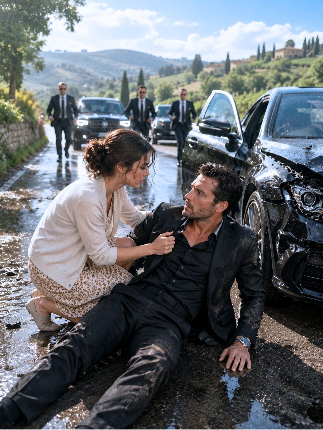 A Poor Girl Pulled a Stranger From a Wrecked Car—Then Learned He Was Italy’s Most Feared Mafia Boss