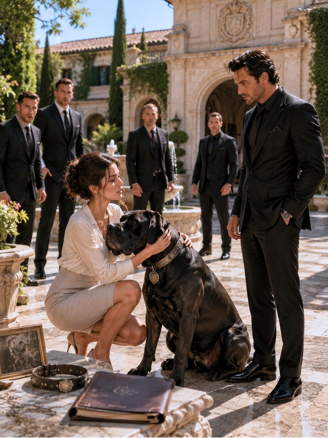 The Mafia King’s Savage Guard Dog Turned on Every Bodyguard—Then His Quiet Assistant Held the Beast Like a Baby and Exposed a Secret That Could Destroy His Empire