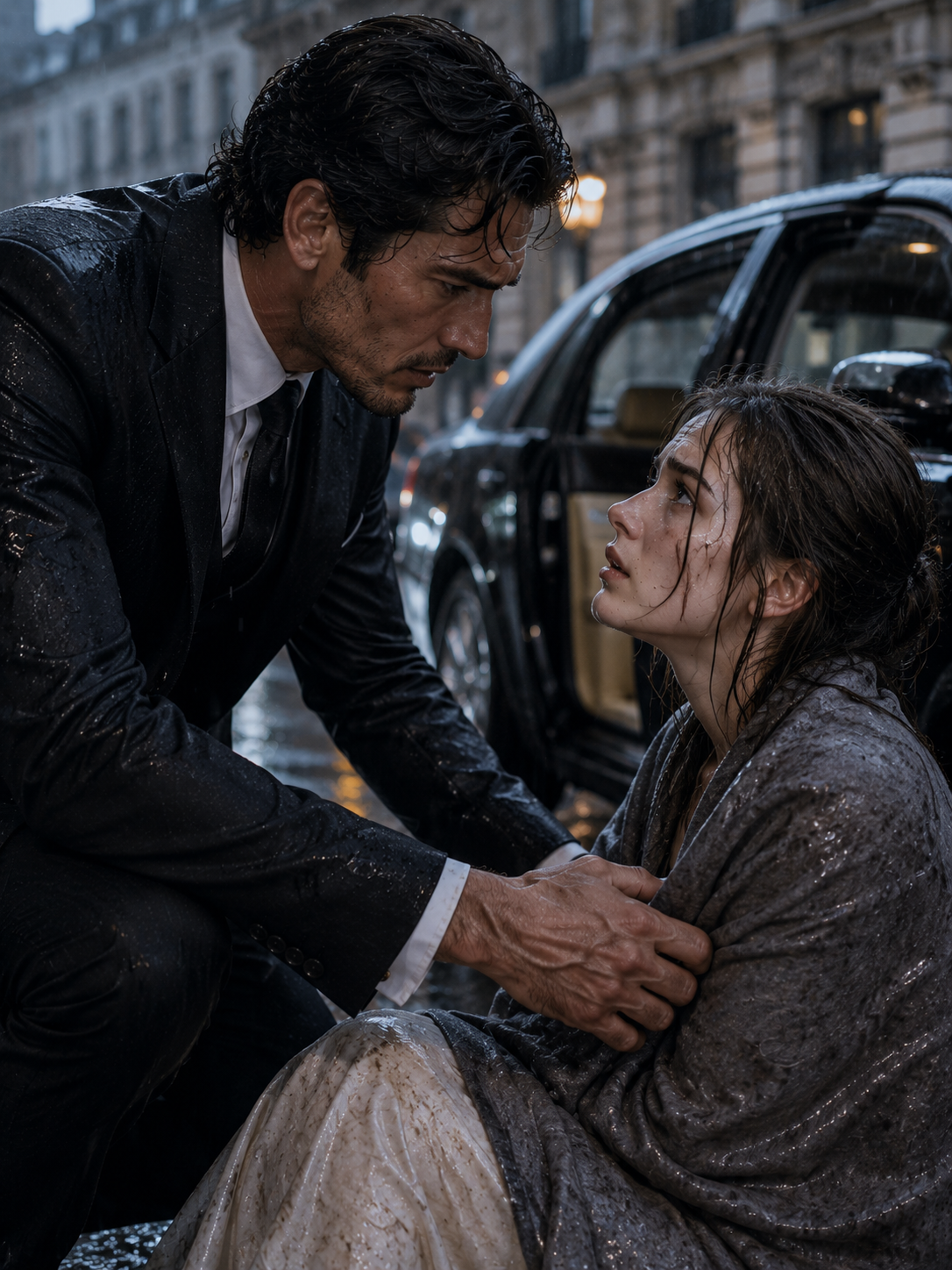 The Mafia Boss Thought She Was Just a Runaway in the Rain—Until Her Words Reopened the Night His Wife Was Murdered