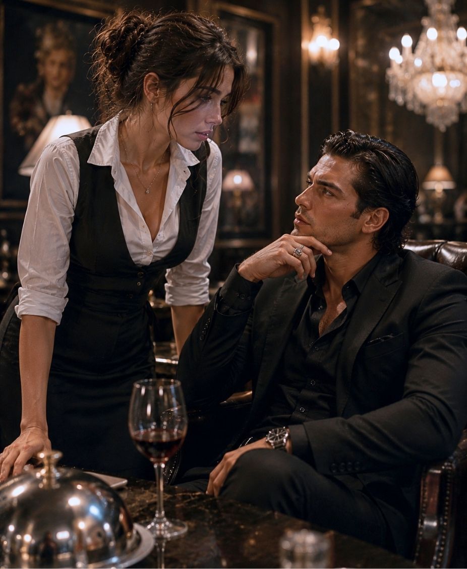 The waitress walked into the private room carrying a silver tray and told the most feared Russian in Manhattan