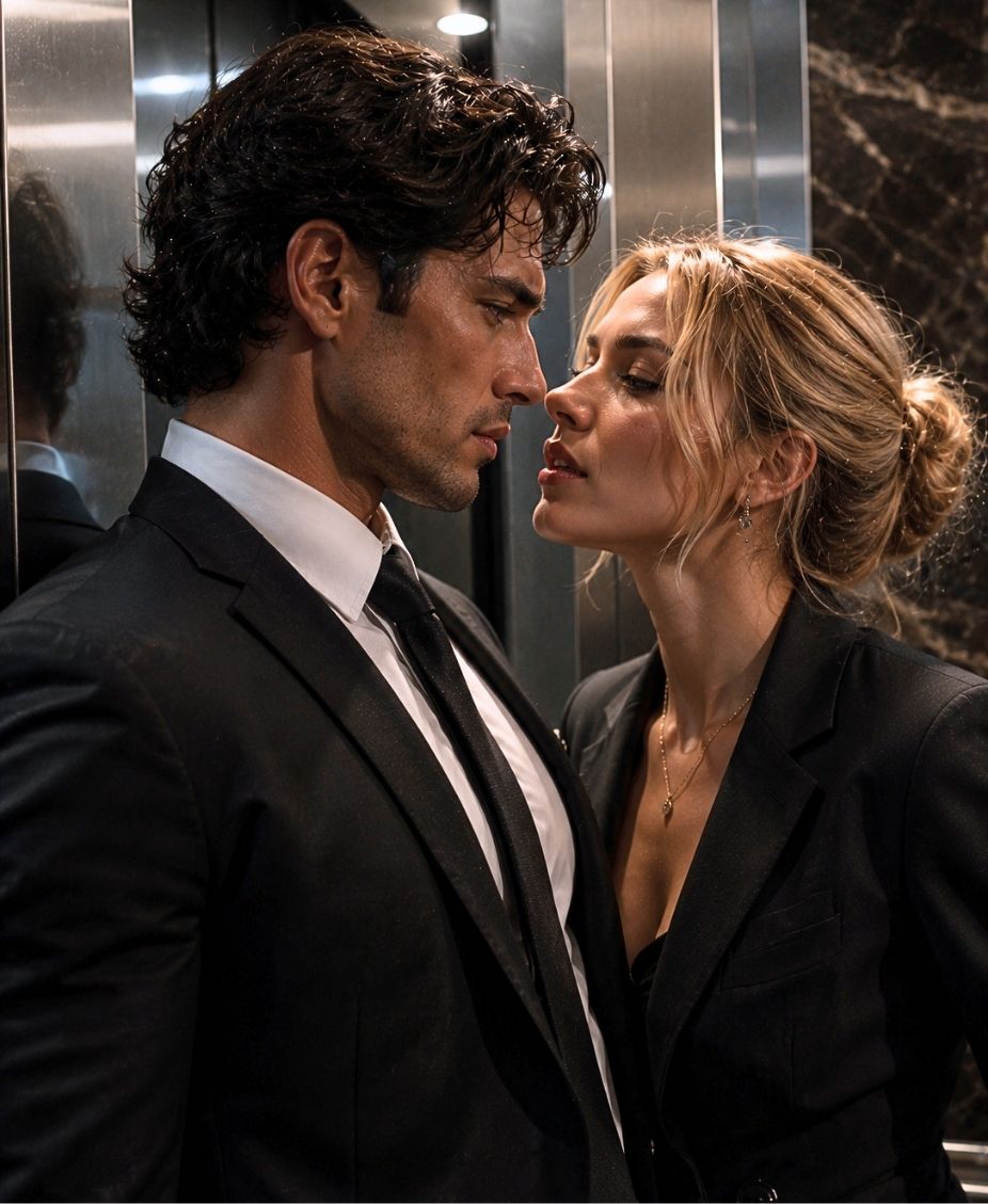 My Work Rival Trapped Me in the Elevator and Whispered, “Just Admit You Feel It Too”