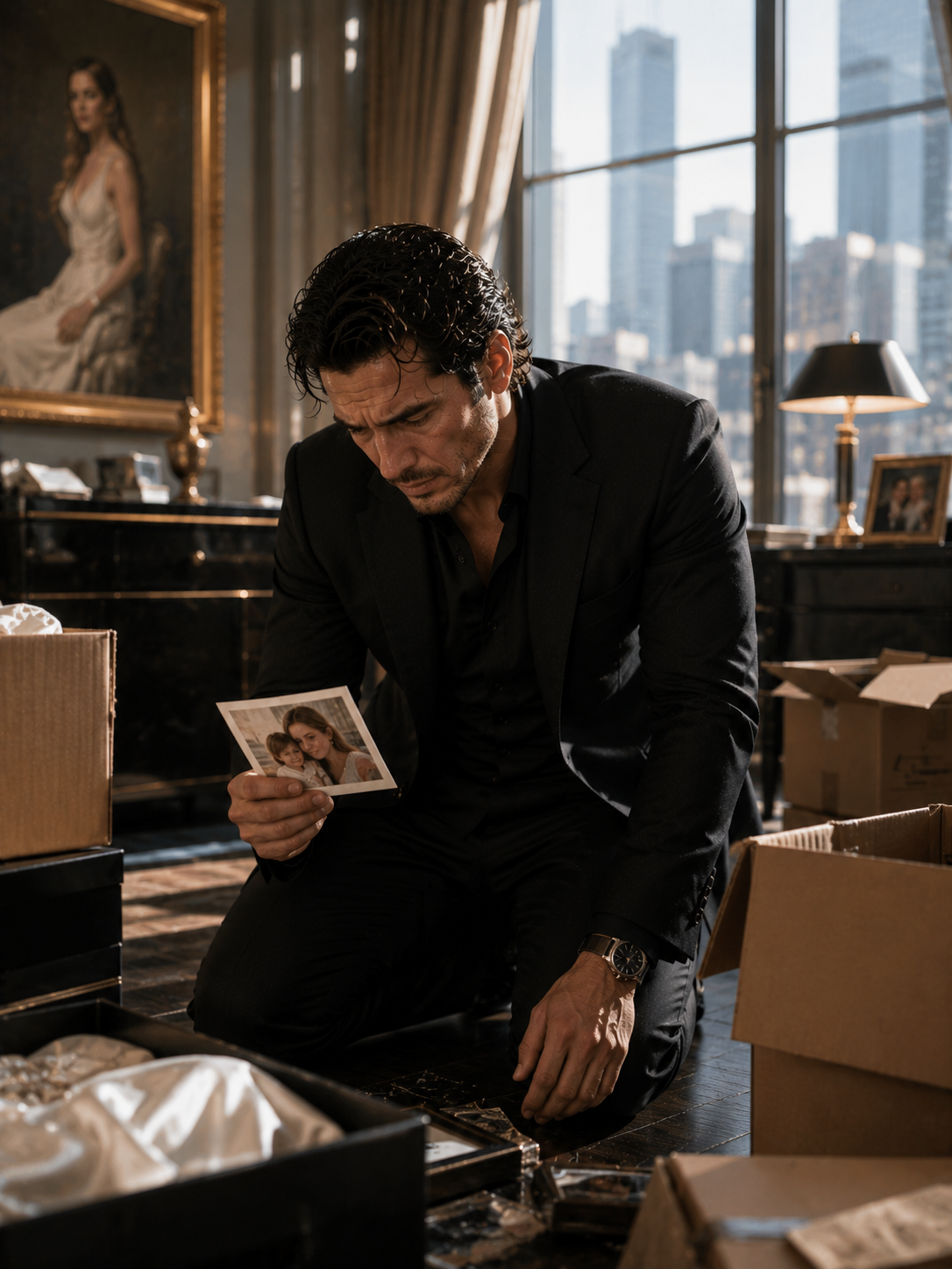 The Billionaire Was Erasing His Ex-Wife Forever—Then One Photo Fell Out and Shattered Him
