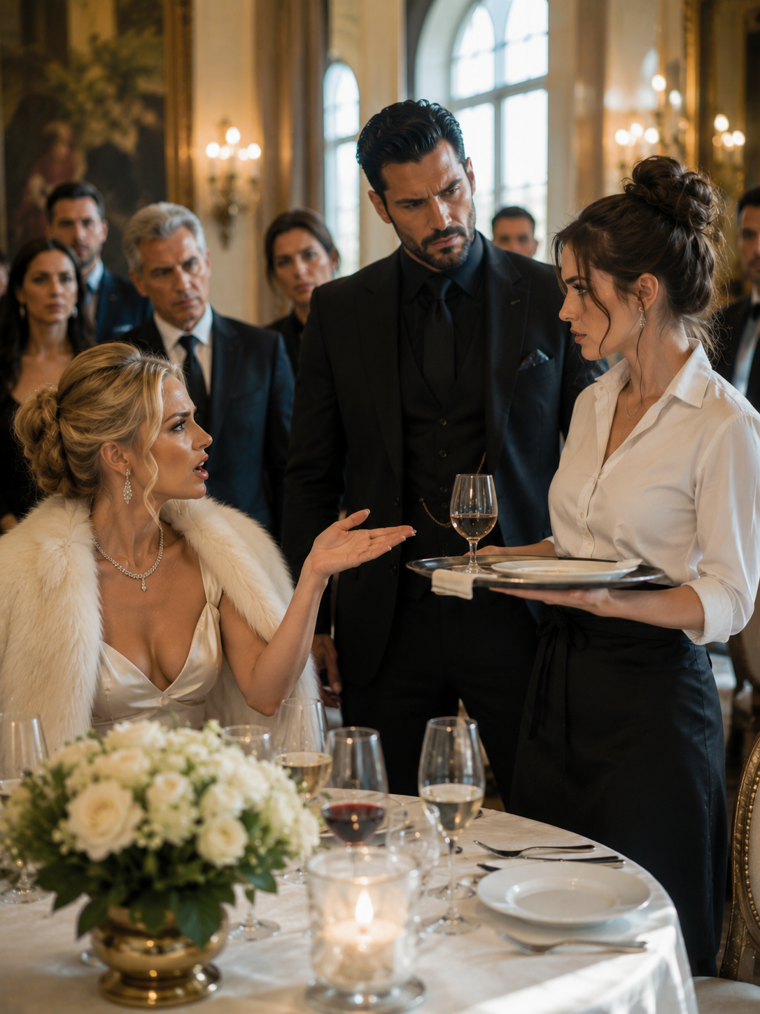 Nobody Dared Challenge the Mafia Boss’s Fiancée—Until the Waitress Opened Her Mouth