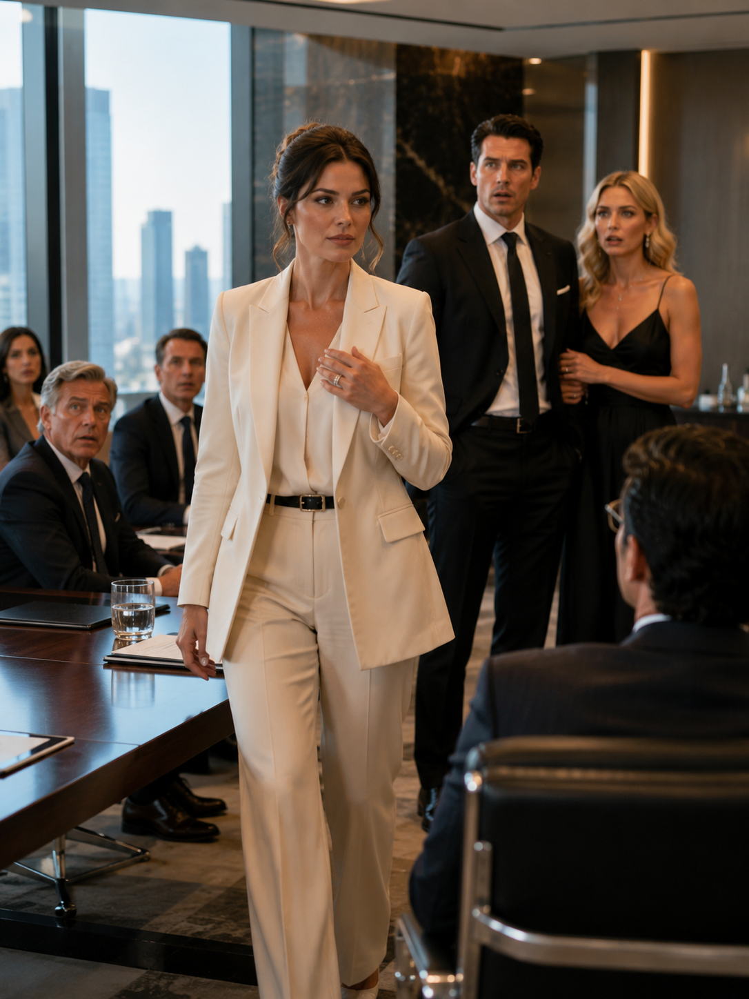 He Brought His Mistress to Humiliate His Wife—Then the New CEO Walked In Wearing Her Wedding Ring