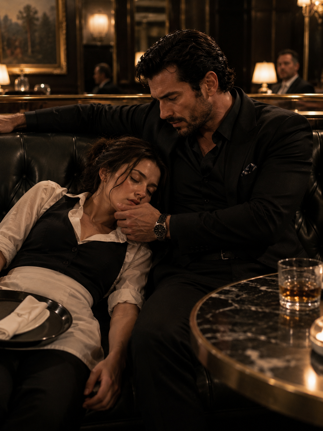 The Mafia Boss Found His Exhausted Waitress Sleeping in His Private Booth—Then Everything Changed