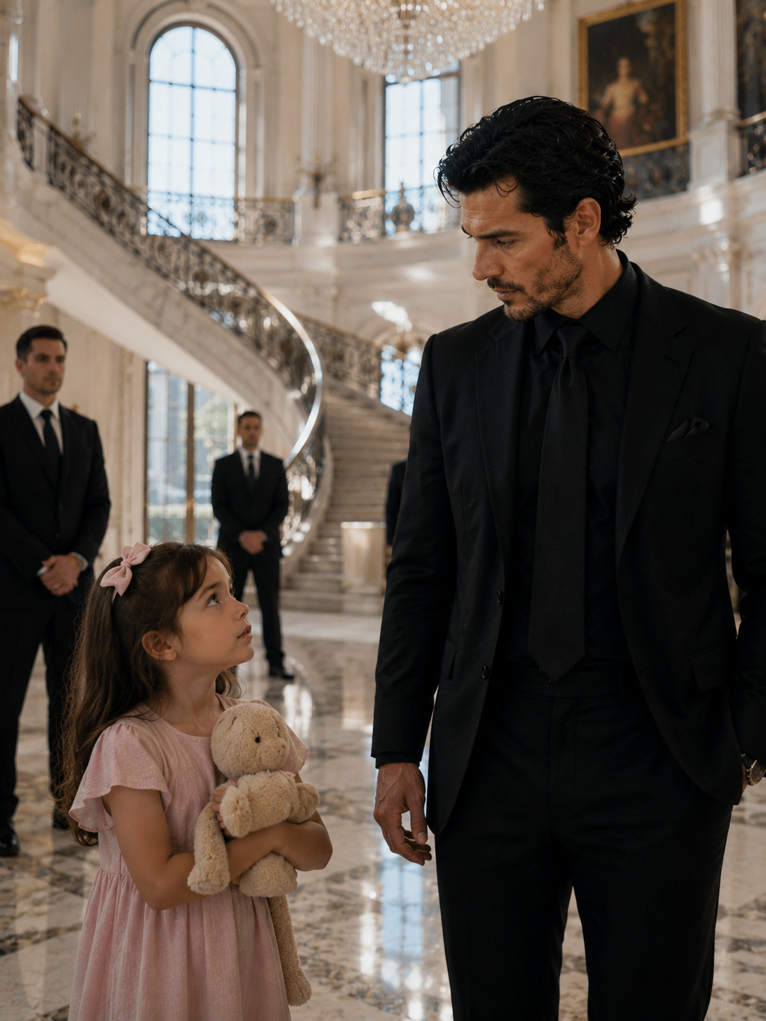 The Mafia Boss Froze When a Little Girl Arrived Alone and Said, “My Mom Sent Me Instead”