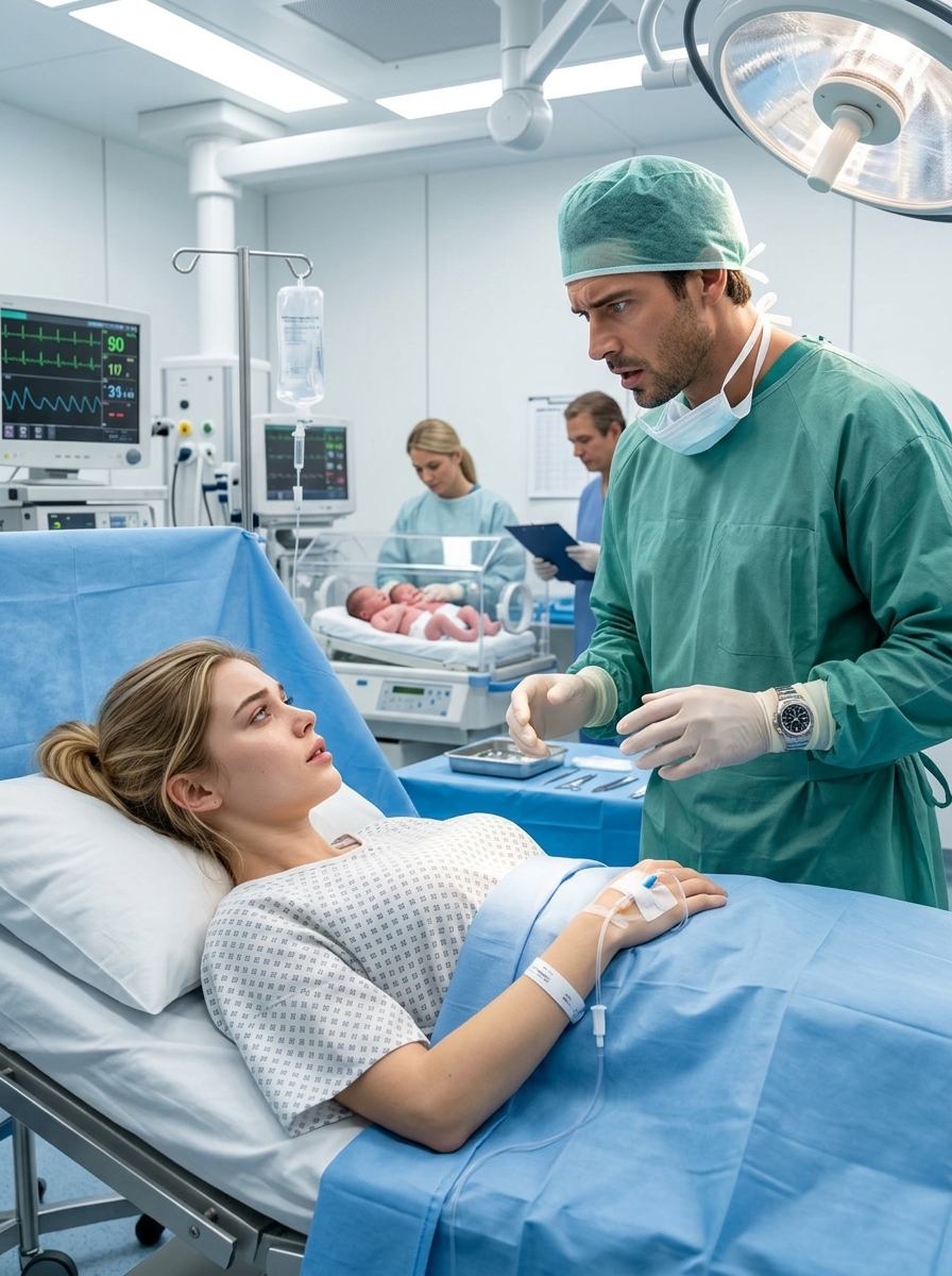 She Arrived Bleeding and Carrying Twins—Then Saw the Billionaire Who Had Destroyed Her Waiting in the OR