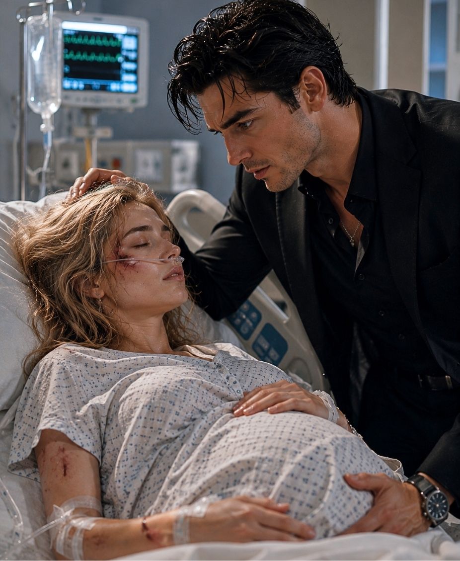 Barefoot, Pregnant, and Covered in Bruises, She Walked Into the Hospital—Then Her Secret Call Reached a Mafia Boss, and Chicago Froze