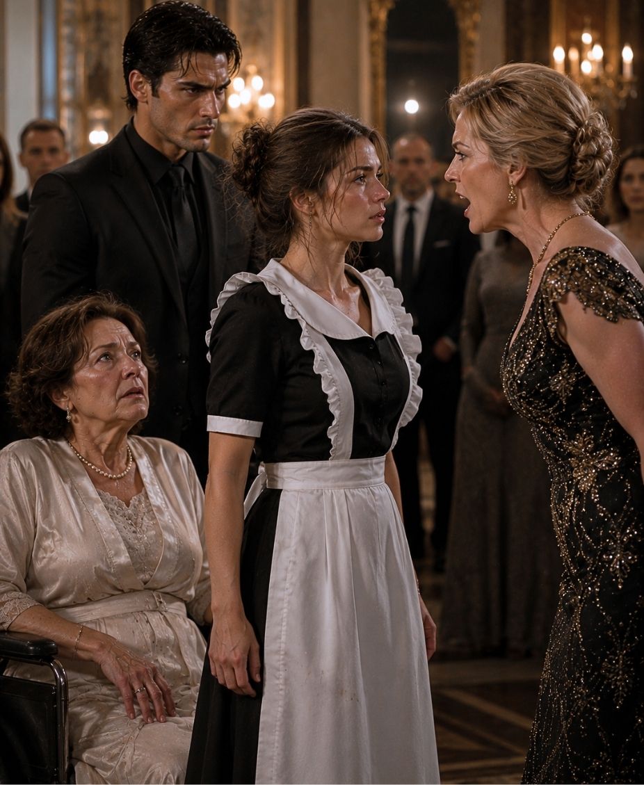 A Senator’s Wife Publicly Humiliated the Mafia Boss’s Mother—Until a Poor Maid Stepped In