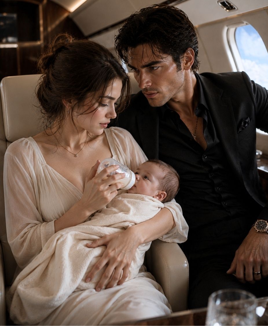 I Fed a Mafia Boss’s Baby During a Private Jet Flight—Then He Told Me I Could Never Leave