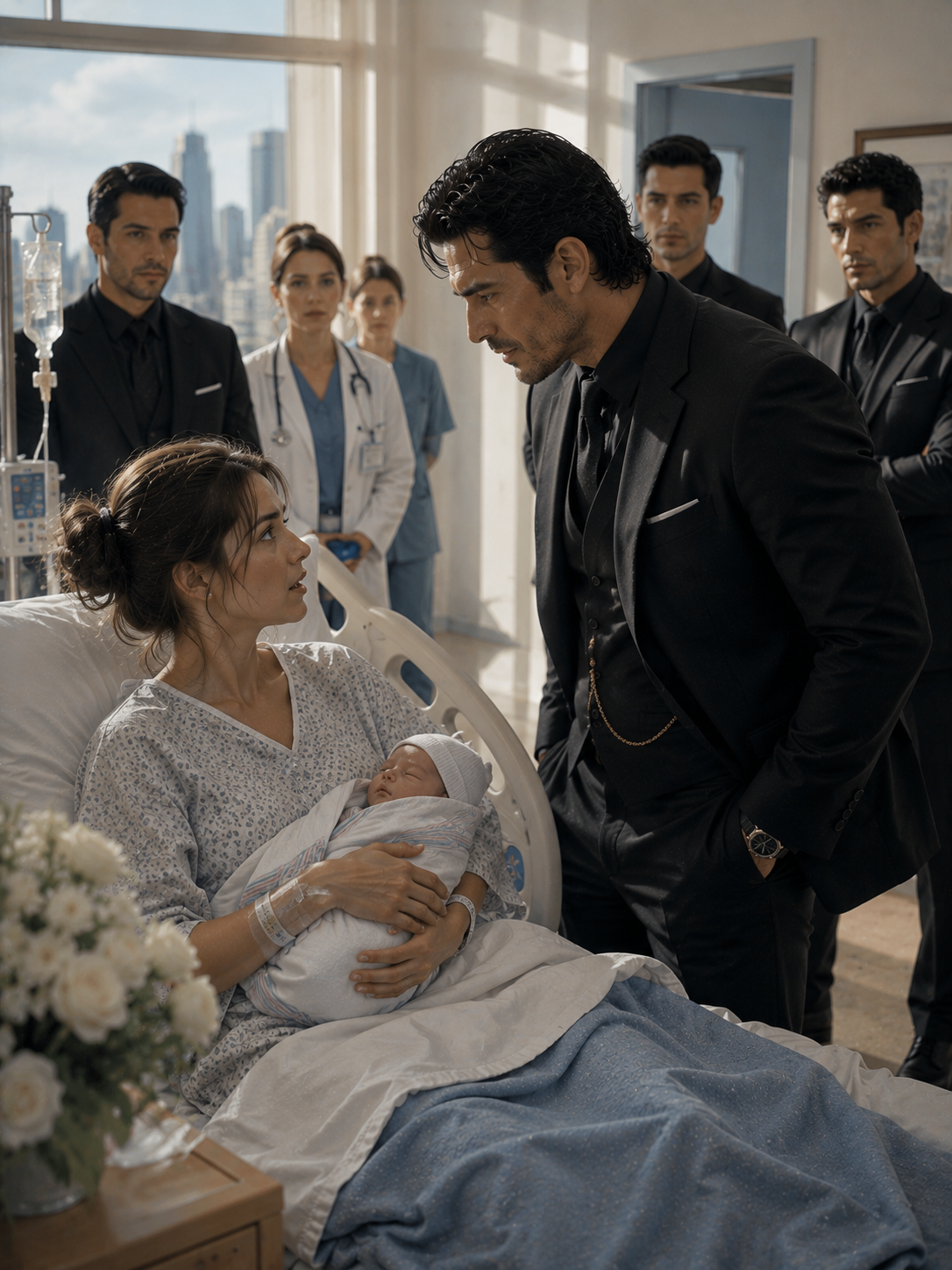 The Mafia Boss Heard “You’re the Father” on a Hospital Call—Thirty Minutes Later, Everything Changed