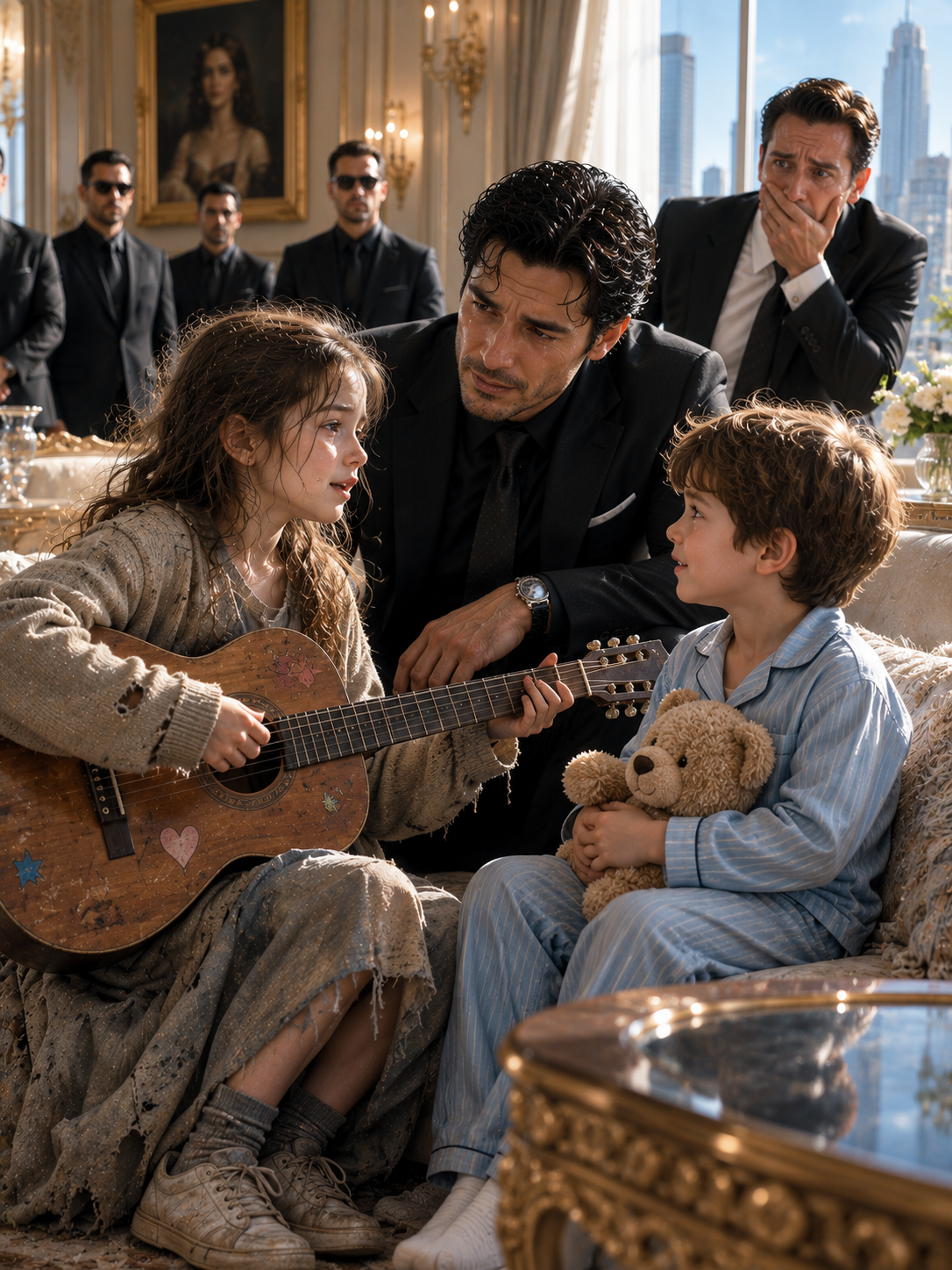 A Homeless Little Girl Sang a Forgotten Lullaby to the Mafia Boss’s Son—And Exposed the Man Who Killed His Mother