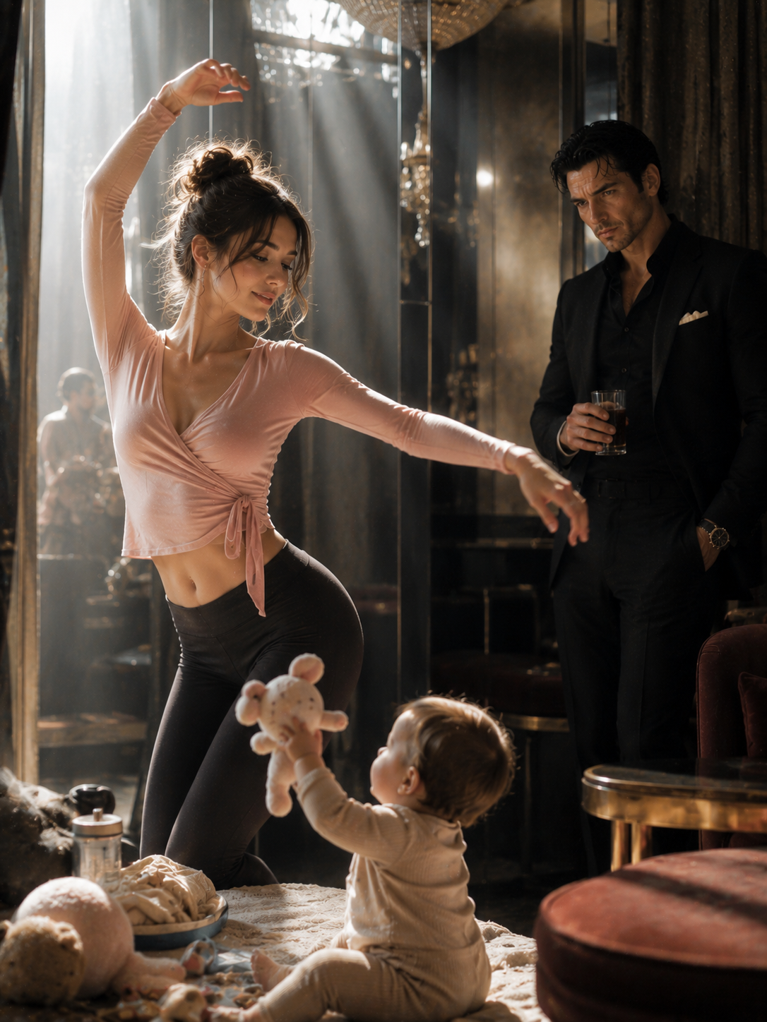 The Mafia Boss Couldn’t Stop Watching the Single Mom Dance—Until His Secret Threatened Her Child’s Future