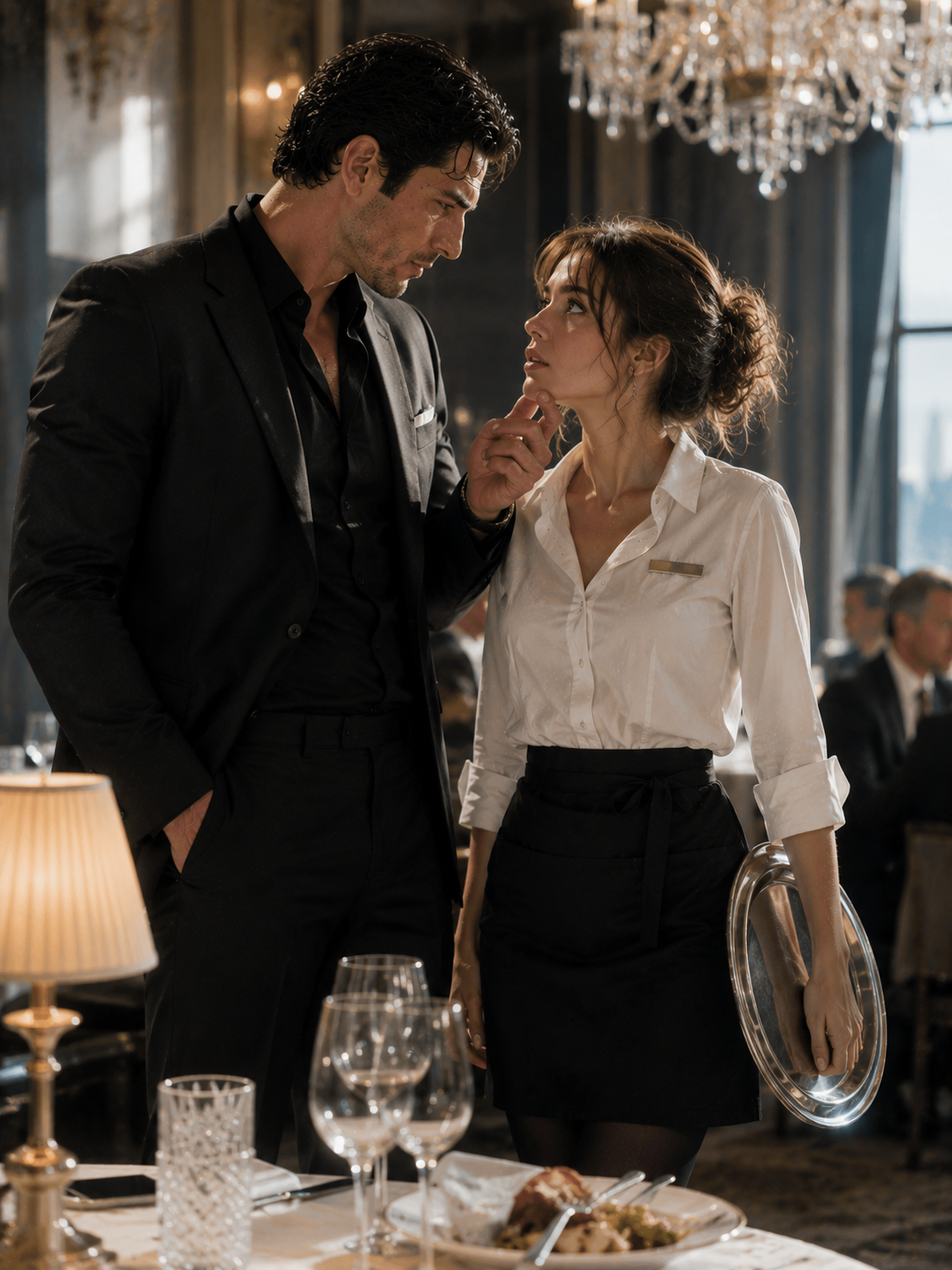 The Mafia Boss Touched the Wrong Waitress—One Warning Later, His Empire Began to Crumble