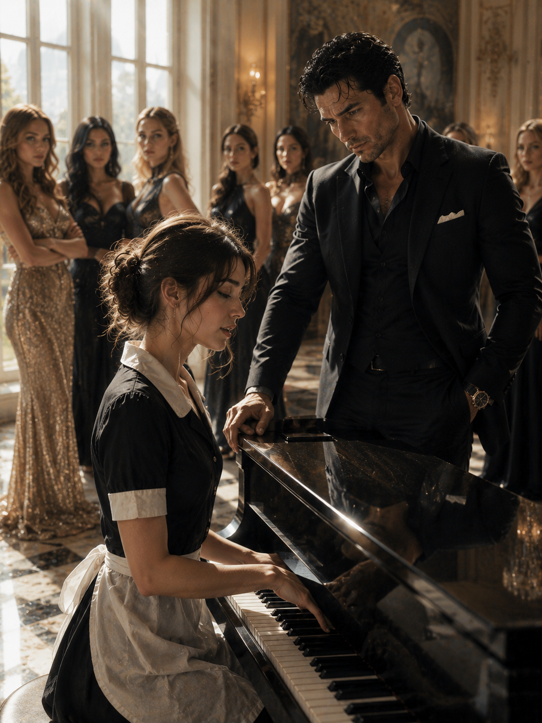 Every Beautiful Woman in Chicago Failed to Move the Mafia Boss—Then the Maid Sang One Forgotten Song and He Went Pale
