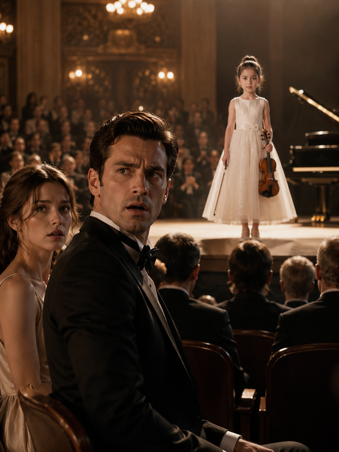 My Billionaire Ex Called Another Girl His “Only Child” on Stage—Then My Secret Daughter Walked Into the Spotlight