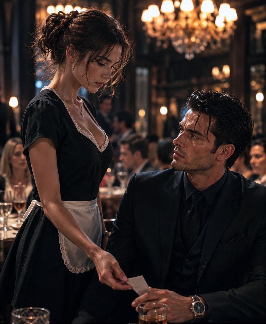 A Waitress Handed the Mafia Boss a Note: Your Girlfriend Sold You Out
