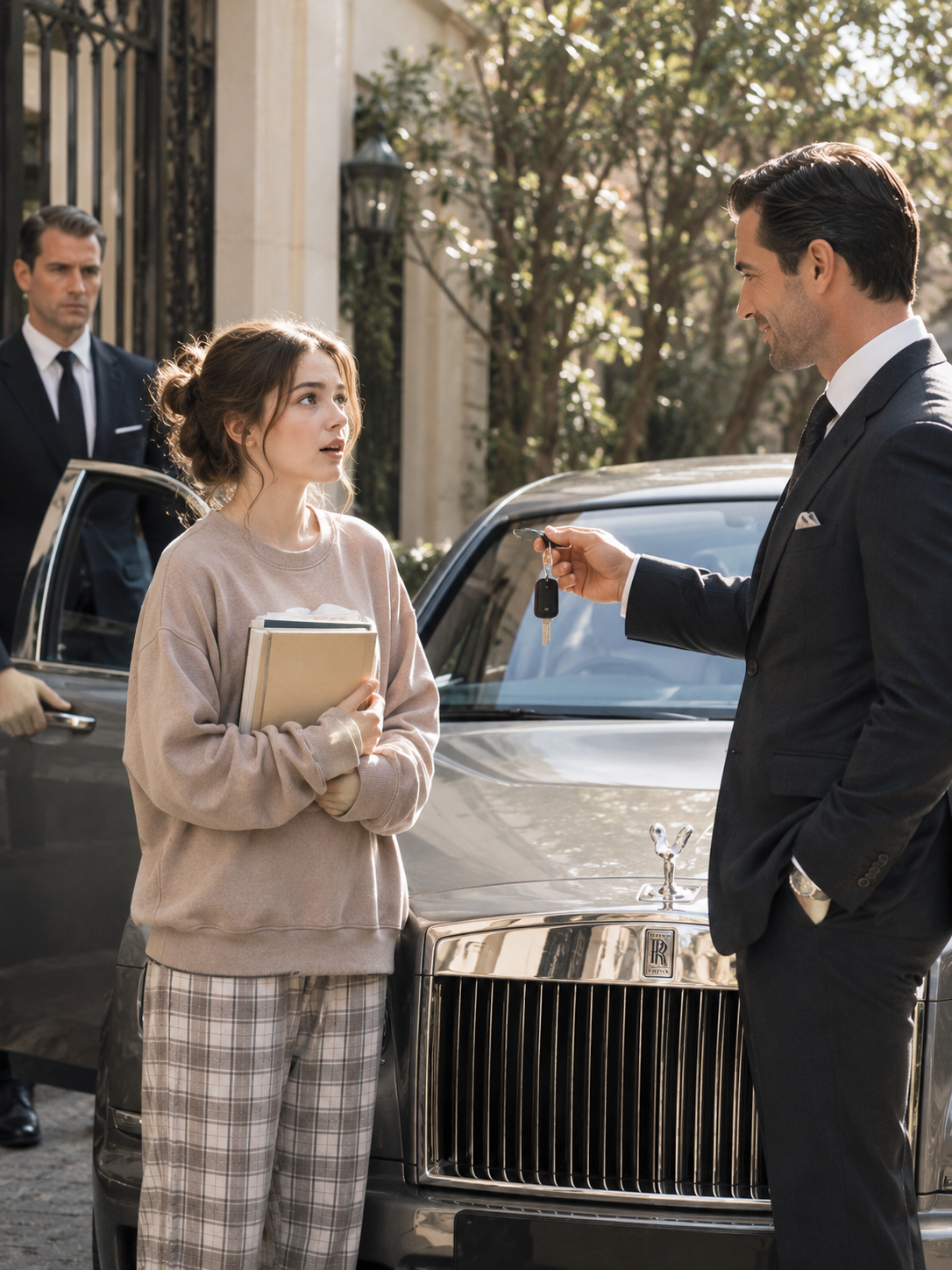 The Poor Girl Gave Up Her Exam to Save a Young Woman—She Never Expected the Mafia Boss to Show Up