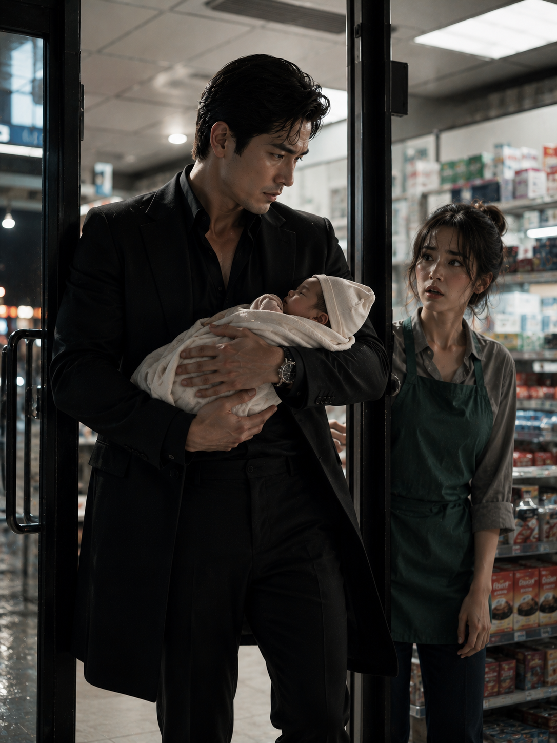 The Mafia Boss Stopped for Cigarettes at 2 A.M.—Then a Newborn Exposed a Senator’s Perfect Son