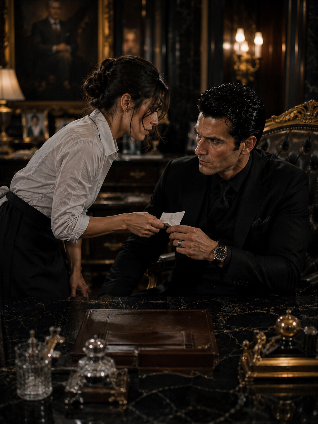 She Slipped the Mafia Boss a Secret Warning—Hours Later, He Dragged Her Into a War No One Was Meant to Survive