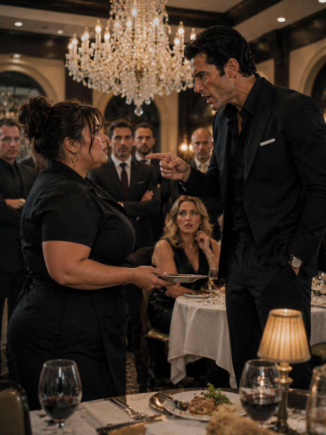 The Mafia Boss Mocked the Curvy Waitress in Arabic—Then She Answered Him Fluently and the Room Fell Silent