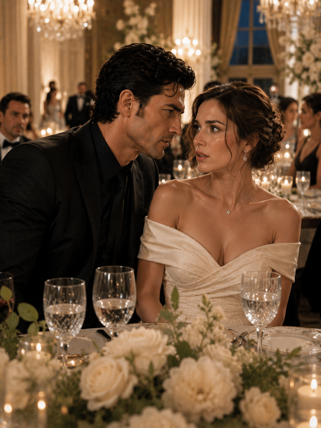 “Pretend I’m Your Husband Tonight,” the Mafia Boss Whispered—And the Entire Wedding Froze