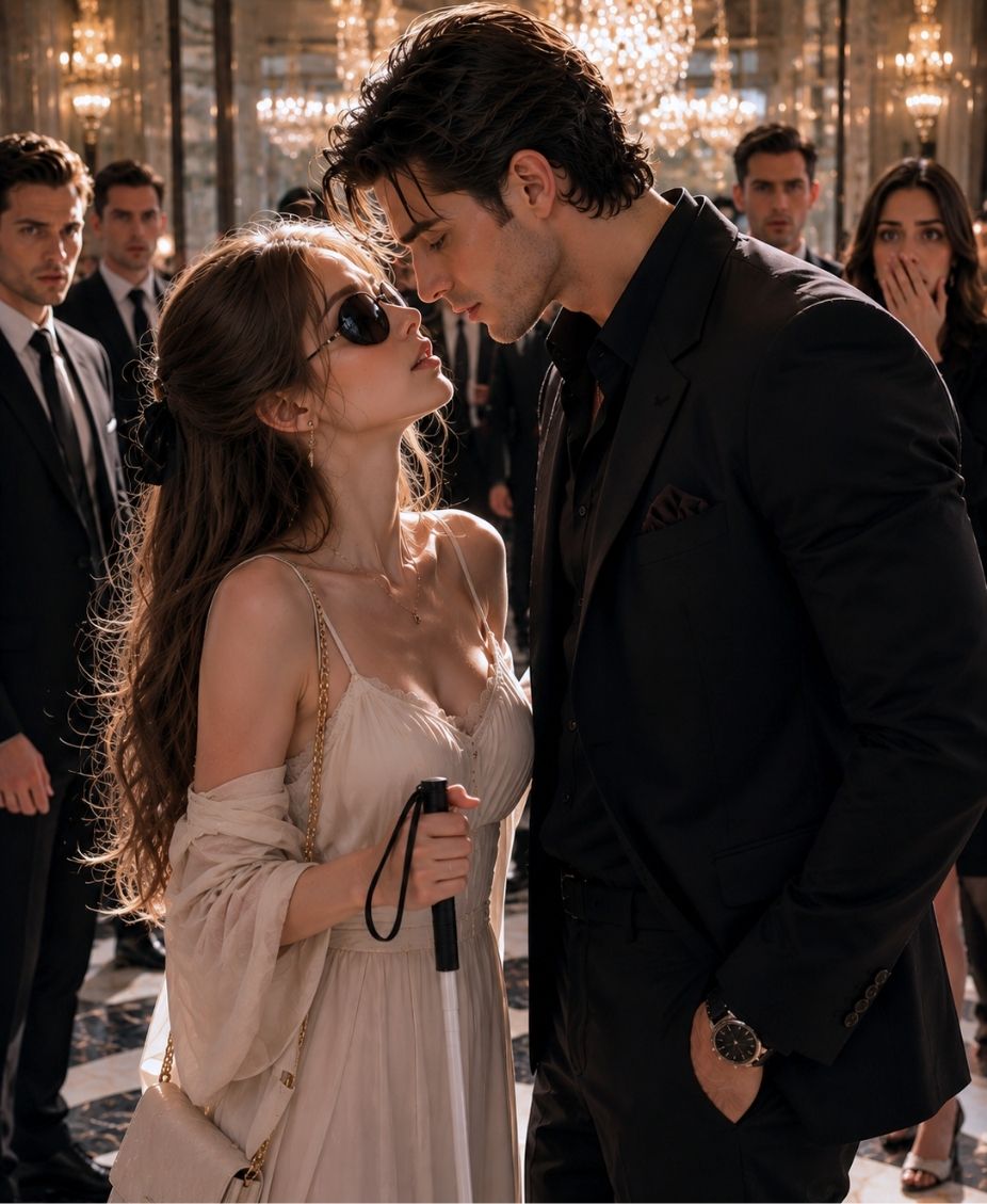 A Blind Girl Bumped Into the Mafia Boss — Then a Single Whisper Left Everyone Frozen