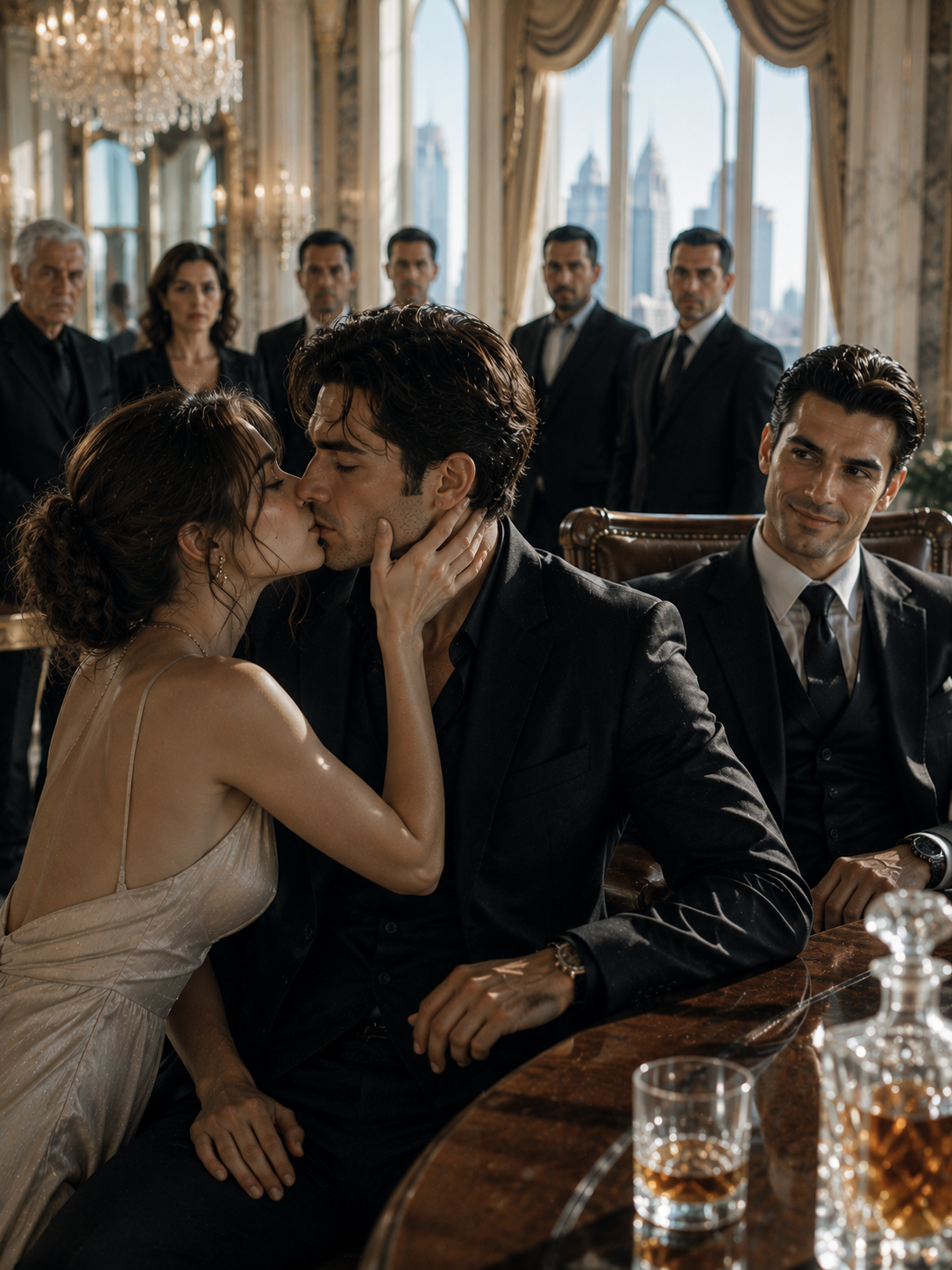 She Kissed the Wrong Mafia Brother in Front of the Entire Family—Only the Boss Smiled Like It Was Destiny