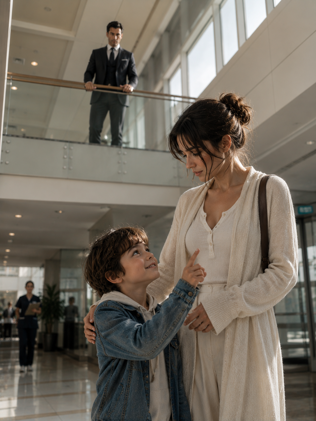 He Believed She Chose Another Man—Until a Five-Year-Old Looked Up and Asked, “Mommy… Why Does He Have My Smile?”