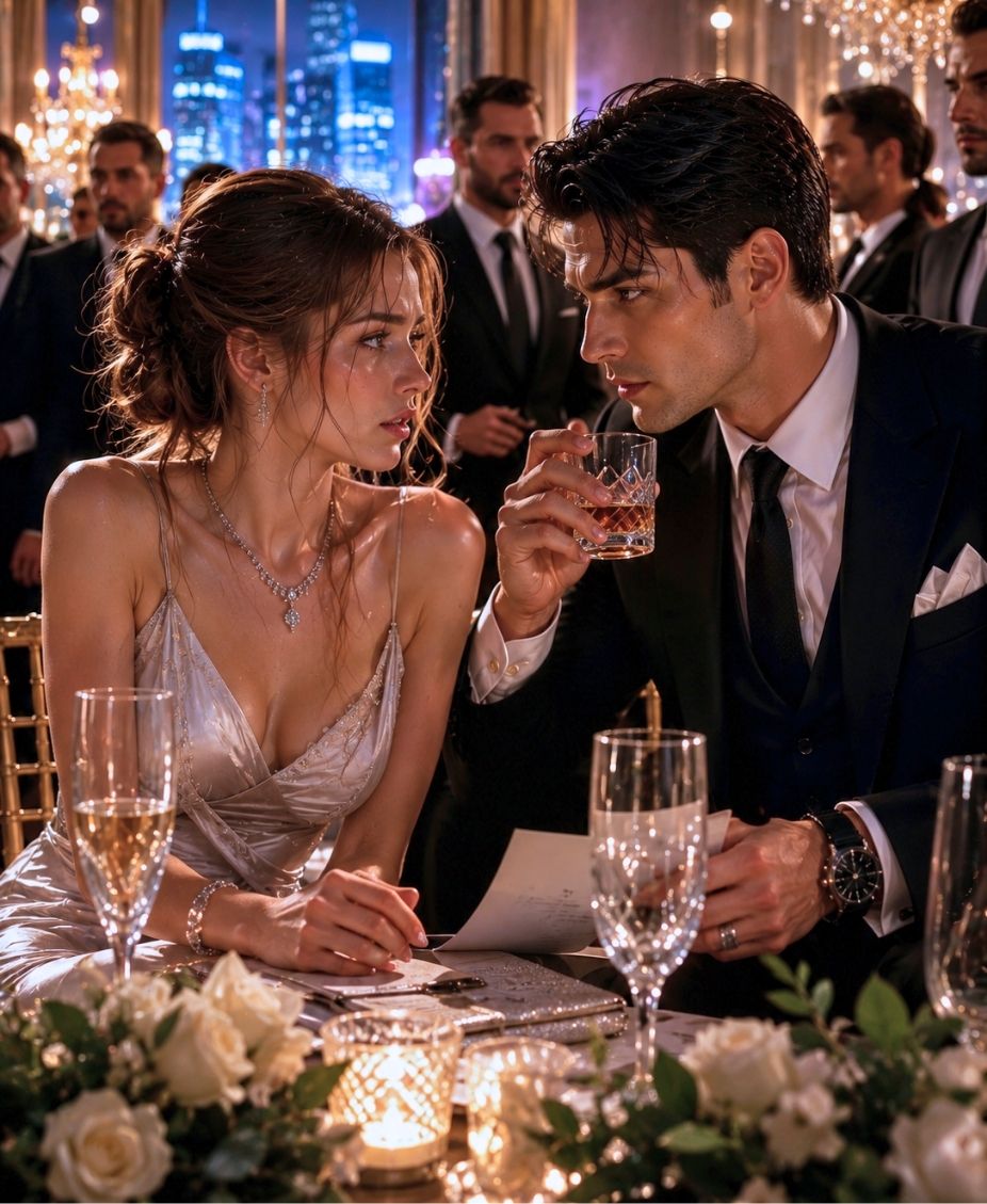 She Asked a Stranger for a Place to Sit—Then Uncovered the Lie Her Billionaire Father Buried as Her Chicago Wedding Turned Into a War Zone