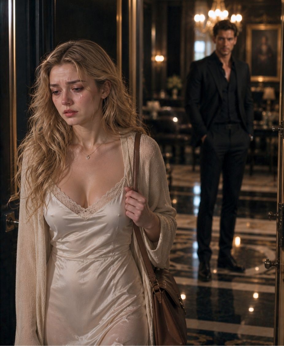 “You Broke Me Enough…” — The Humiliated Wife Finally Leaves, Unaware the Mafia Boss Witnessed Everything